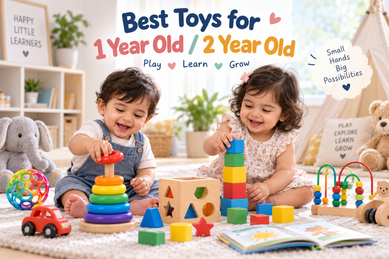 Best Toys for 1 Year Old & 2 Year Old: শেখা ও খেলার জন্য সেরা খেলনা