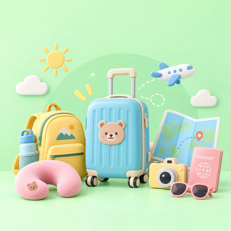 Toddler Travel Essentials: ১–৩ বছরের শিশুকে নিয়ে ভ্রমণে কী কী সঙ্গে নেবেন - photo 1