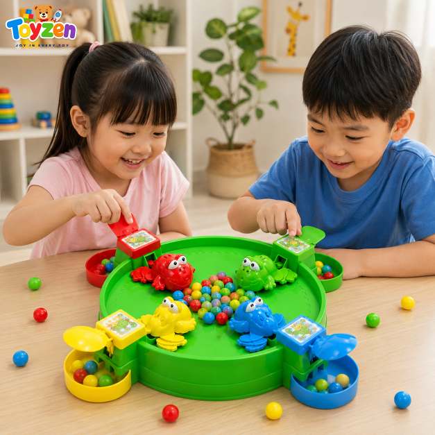 Classic Hungry Frogs Board Game